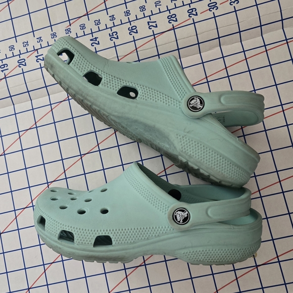 CROCS Classic Clog - Mint Green W6 M4 - Picture 8 of 8